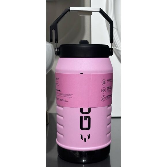 MESSI X STANLEY ICEFLOW FLIP STRAW JUG, 64 OZ- MESSI GOAT PINK - Picture 2 of 4
